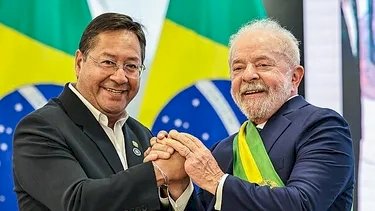 Lula visitó Bolivia y llamó a defender la democracia